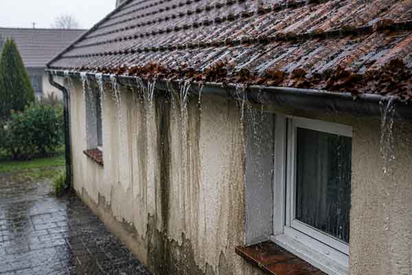 Débordement des gouttières à Joigny